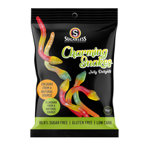 Load image into Gallery viewer, Sugar Free- Jelly- Charming Snakes 70g