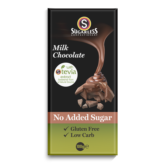 Sugar-Free Milk Chocolate 100g